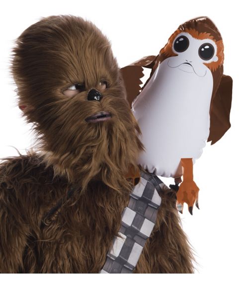 Sjov oppustelig Porg med stropper til skulder. 