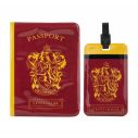 Gryffindor bagagemærke og pascover.