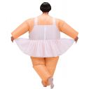 Oppusteligt Ballerina kostume.