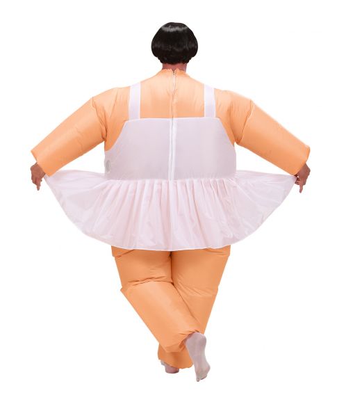 Oppusteligt Ballerina kostume.