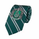 Flot Slytherin slips med broderet våbenskjold.