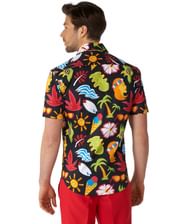 OppoSuits Tropical Thunder skjorte.