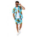 OppoSuits sommersæt med Pac-Man skjorte og shorts