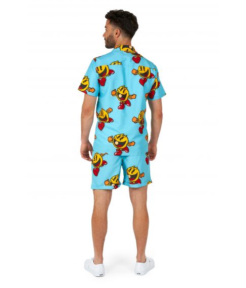 OppoSuits sommersæt med Pac-Man skjorte og shorts