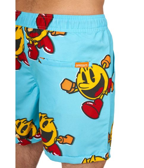 OppoSuits sommersæt med Pac-Man skjorte og shorts