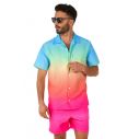 Smart sommersæt fra OppoSuits med skjorte og shorts.