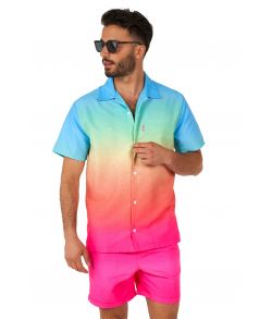 Smart sommersæt fra OppoSuits med skjorte og shorts.