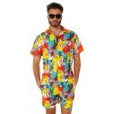 Smart sommersæt fra OppoSuits med skjorte og shorts med Pokemon Pikachu motiv. 