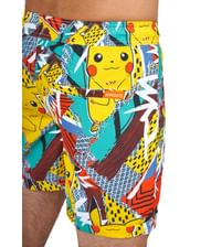 Smart sommersæt fra OppoSuits med skjorte og shorts med Pokemon Pikachu motiv. 