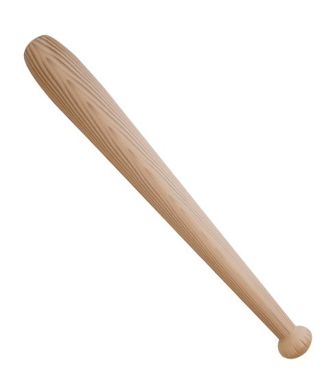 Oppusteligt baseball bat til kostumer. 