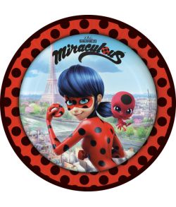 Miraculous ladybug Tallerkner 23 cm