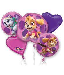 Paw Patrol Skye & Everest folieballon buket.