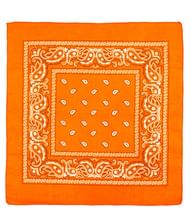 Flot orange bandana til din udklædning.