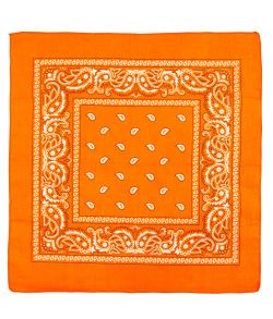 Flot orange bandana til din udklædning.