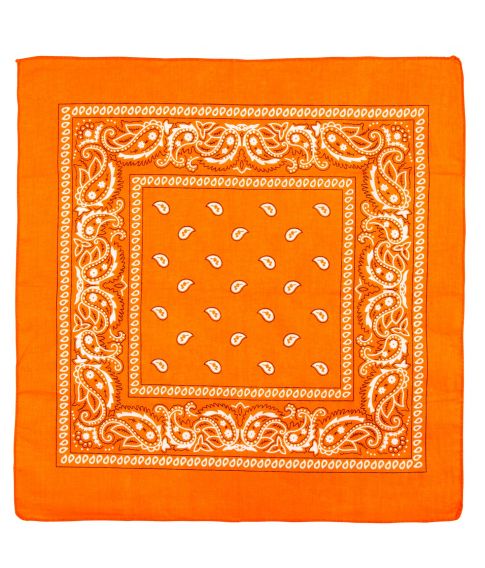 Flot orange bandana til din udklædning.