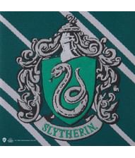 Flot Slytherin slips til børn med vævet emblem.