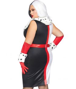 Flot Cruella de Vil kostume fra Leg Avenue.