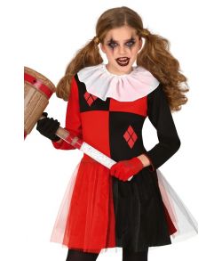 Uhyggeligt Harlequin kostume