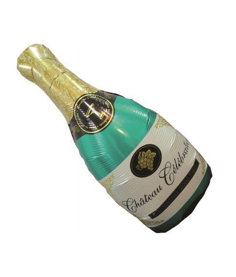 Folieballon Champagneflaske