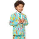 Sjovt OppoSuits jakkesæt med ispinde til drenge.