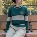 Slytherin Quidditch sweater.