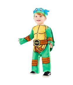 Flot Ninja Turtles kostume til babyer og små børn.