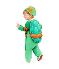 Flot Ninja Turtles kostume til babyer og små børn.