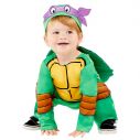 Flot Ninja Turtles kostume til babyer og små børn.