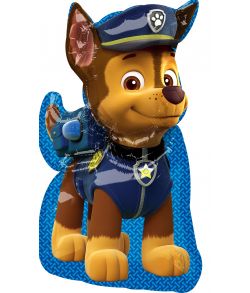 Stor folieballon med Paw Patrol Chase. 