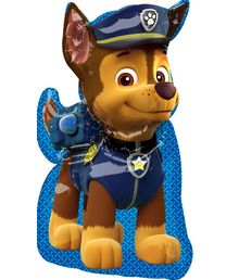 Stor folieballon med Paw Patrol Chase. 