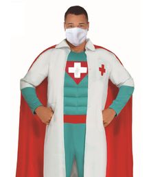 Sejt Doktor superhelt kostume til voksen.