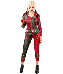 Harley Quinn SSQ2 kostume til voksne. 