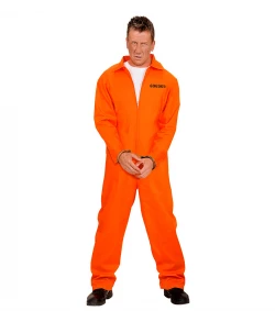 County Jail Inmate - Fangedragt kostume til voksne