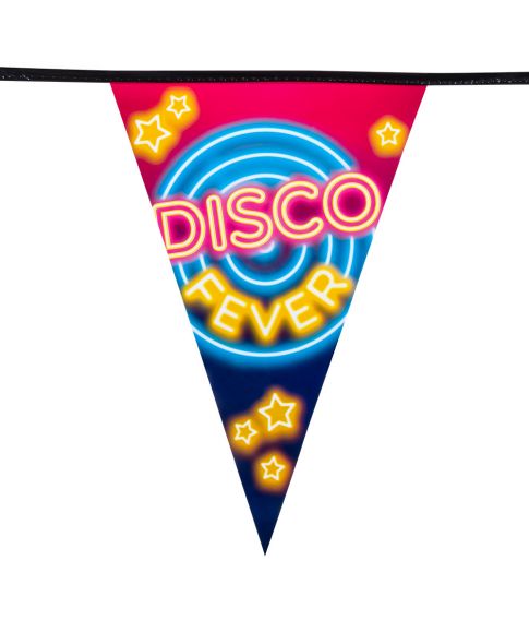 Disco Fever vimpelguirlande