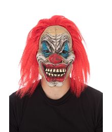 Circus Creep maske med hår