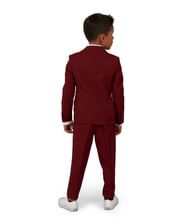 OppoSuit Blazing Burgundy til drenge.