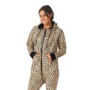 Flot Onesie med leopard mønster.