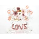 Folieballon LOVE Rose Gold