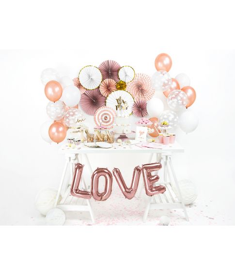 Folieballon LOVE Rose Gold