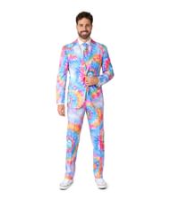 Flot OppoSuit Tie Dye jakkesæt i pastel farver. 