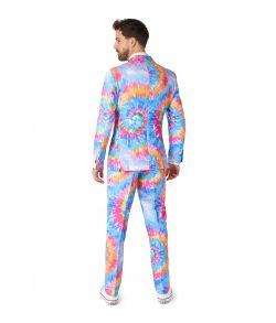 Flot OppoSuit Tie Dye jakkesæt i pastel farver. 