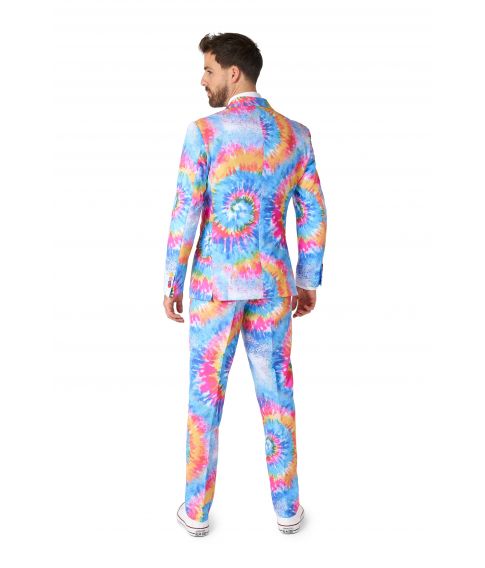 Flot OppoSuit Tie Dye jakkesæt i pastel farver. 