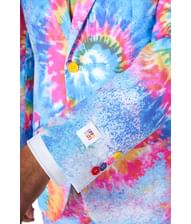 Flot OppoSuit Tie Dye jakkesæt i pastel farver. 