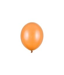 Flotte metallic Orange balloner 100 stk 12 cm