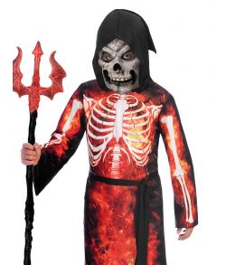 Fire Reaper kostume til drenge til halloween.