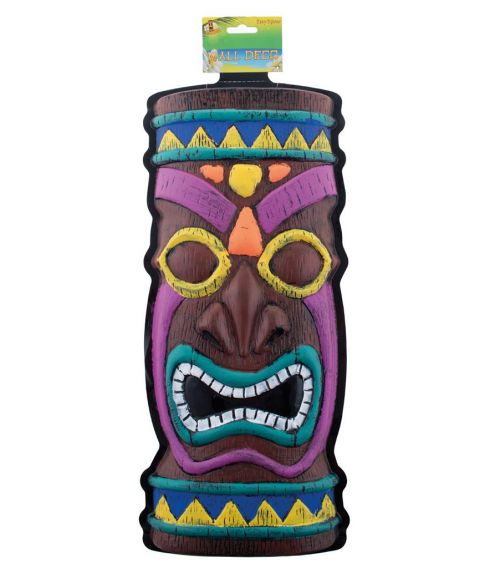 Tiki hawaii vægdekoration 55 cm.