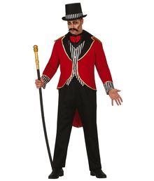 Dark ringmaster kostume til mænd.