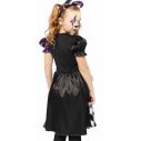 Flot harlekin halloween kostume.