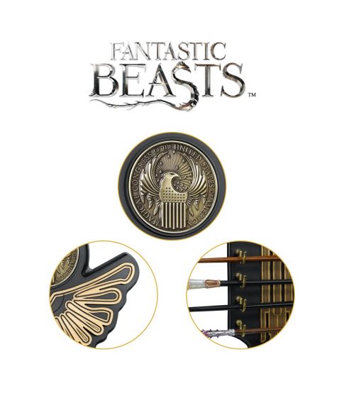 Fantastic Beasts tryllestave display.