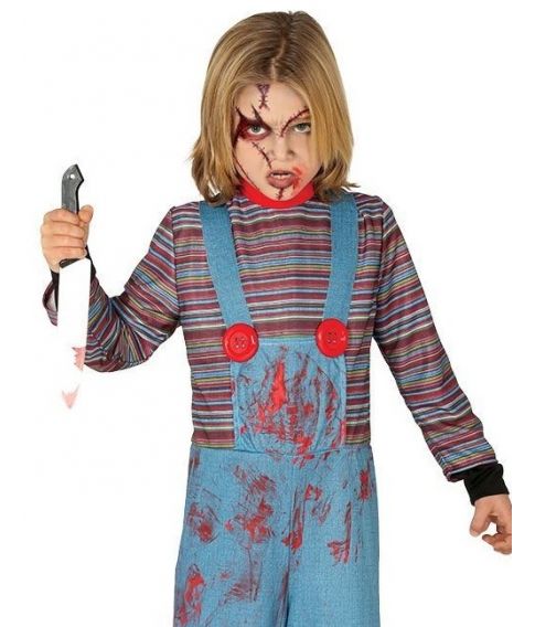 Billigt Chucky kostume til børn.